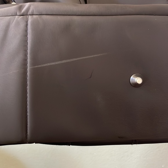 RARE! Omega Watch Speedmaster James Bond Folding Brown Tote Travel Carry On Bag - Picture 9 of 9